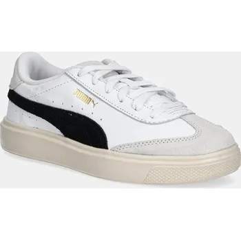 Dámská obuv Kožené tenisky Puma Lajla T-toe 397734 bílá 00A, EUR 38.5