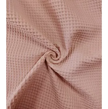Vafle retro pink 100% bavlna šíře 160 cm| RTex