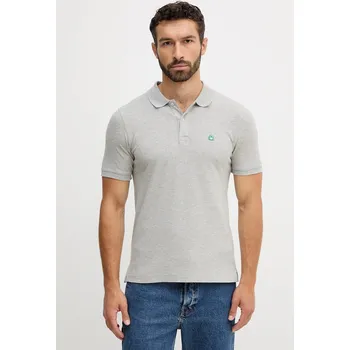 Polo tričko United Colors of Benetton 3WG9U301Z šedá 09X, vel. M