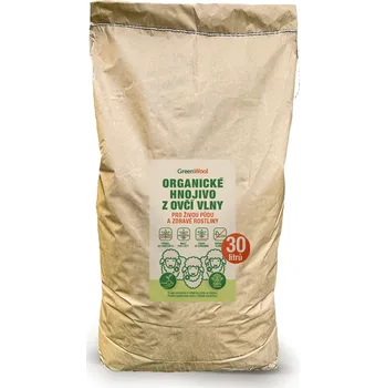 Hnojivo GreenWool Hnojivo z ovčí vlny – peletky 30 litrů Pro obnovu půdy