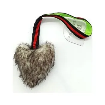 Hračka pro psa SALAČ HRAČKY Přetahovadlo pružné - plyšové srdce 46cm