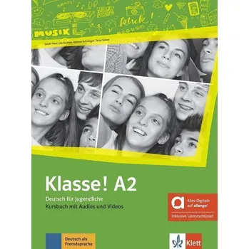 Německý jazyk Klasse! 2 (A2) – Hybride Ausgabe – Kursbuch + MP3/Video allango.net + Lizenz (24 Monate)