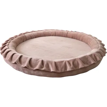 Hrací deka Sametové dětské hnízdečko / hrací podložka (4 barvy) Béžová