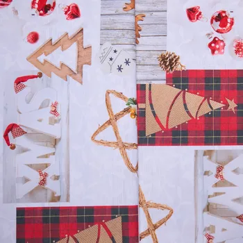 Tegatex Vánoční látka metráž - vánoční motivy