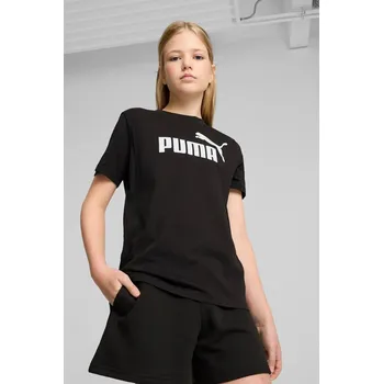 Dětské tričko Puma ESS No. 1 Logo Tee černá barva, 684892 99X, vel. 128
