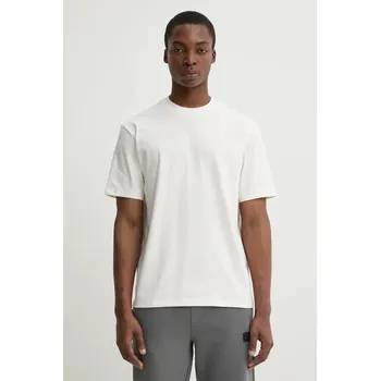 Pánské oblečení Bavlněné tričko HUGO Dapolino 50488330 béžová 01A, vel. XXL