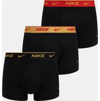 Boxerky Boxerky Nike 3-pack 0000KE1008.MM černá 99F, vel. XL