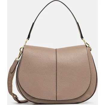 Kabelka Kožená kabelka Gianni Chiarini HELENA ROUND BS.6037/COMM.GRN béžová 80X, vel. ONE SIZE