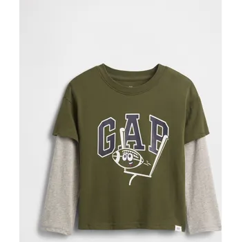 GAP Chlapecké Baby tričko s potiskem GAP Zelená 12-18 měsíců (2949578)