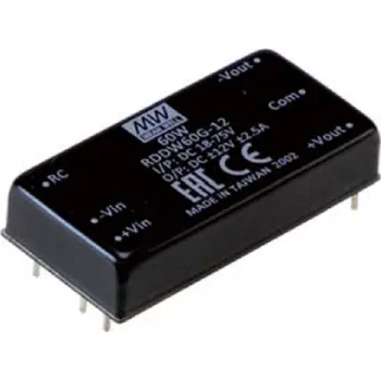 Měnič napětí Mean Well RDDW60F-15 Měnič DC/DC 60W 15V