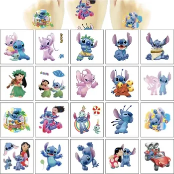Odstranitelné tetování Dětské dočasné tetování - 20 ks - LILO & STITCH (B) (Značka: SPADABRAVO)