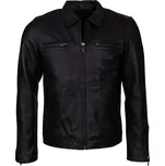 Pánská Kožená Bunda Cartier Brixton Černá Velikost: 8XL