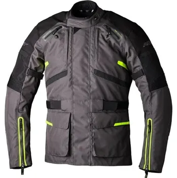 Moto oblečení Textilní bunda RST 2979 Endurance CE Graphite / Fluo Yellow - 5XL