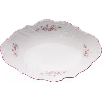 Hmoždíř Thun 1794 Koš na chléb, 34, Bernadotte, růže, růžový proužek, Thun