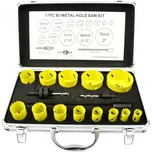 Geko Sada vykružováků BI-METAL na dřevo a kov 17ks G39999