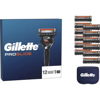 Péče o vousy GILLETTE ProGlide 12 ks + ochranný kryt