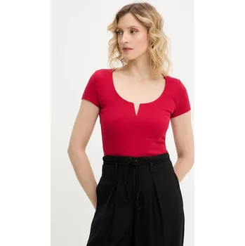 Tričko Answear.LAB sng.117.tos červená 33X, vel. L