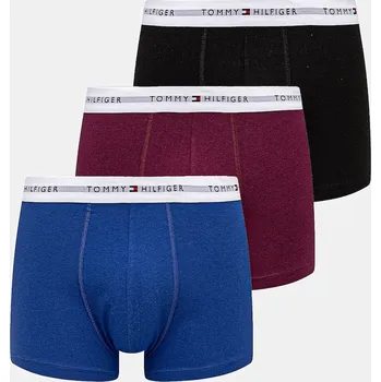 Boxerky Boxerky Tommy Hilfiger 3-pack pánské, bílá barva, UM0UM02761 86X, vel. S