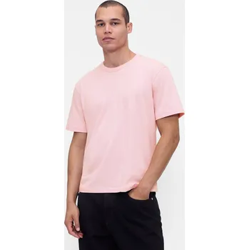 Pánské tričko GAP Pánské Bavlněné tričko GAP Růžová L (2952737)