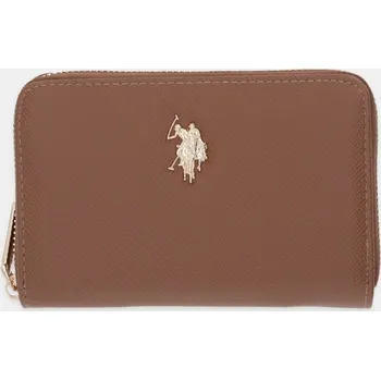 Peněženka Peněženka U.S. Polo Assn. Jones WEUJE8659WVP hnědá 88X, vel. ONE SIZE