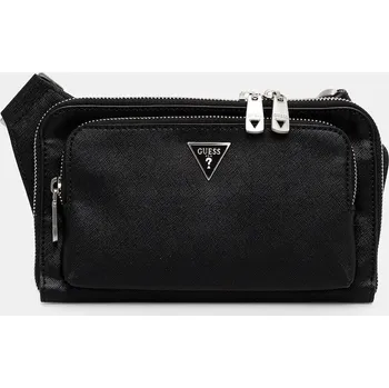 Ledvinka Ledvinka Guess MILANO černá barva, HMMISA P5214 HMMISA.P5214 99X, vel. ONE SIZE