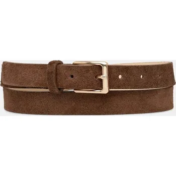 Opasek Semišový pásek Answear.LAB C-101.hak hnědá 89X, vel. ONE SIZE