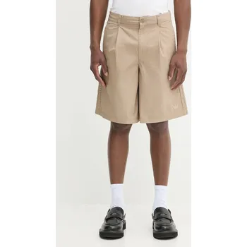 Pánské kraťasy Bavlněné šortky adidas Originals Bermuda Short KB5585 béžová 80X, vel. 30