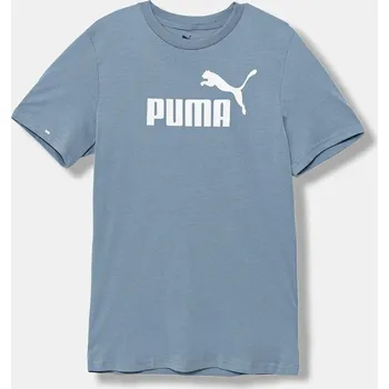 Chlapecké oblečení Dětské tričko Puma ESS No. 1 Logo Tee 684892 modrá 50X, vel. 128