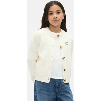Dívčí svetr GAP Dívčí Dětský kardigan CashSoft GAP Béžová M (2947277)