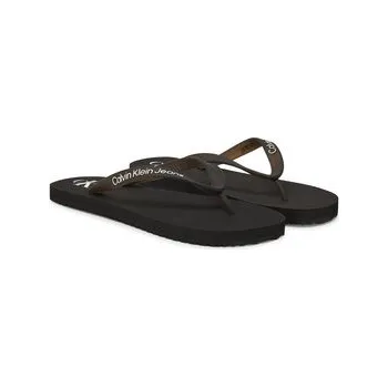 Dámské žabky Žabky Calvin Klein Jeans Beach Sandal Transparent Tpu YW0YW01829 Černá 35