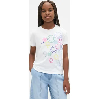 Dívčí tričko GAP Dívčí Dětské tričko Gap Bílá XXL (2947568)