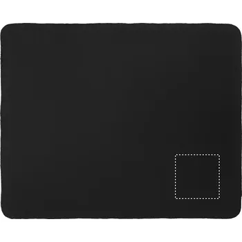 Pikniková deka RPET fleecová deka 130 gr/m² 5 BLANKET, 270x270mm Sítotiskový transfer, 1 barva