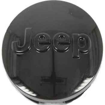 Poklice na kolo Krytky kol, pokličky na kola JEEP 64mm černá lesklá 1LB77TRMAB 1LB77DD5AB 1LB77SZ0AB 1LB77TRMAC 1LB77DX8AC