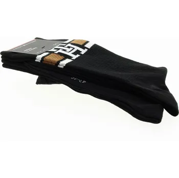 Pánské ponožky TOMMY HILFIGER Pánské černé ponožky 2 páry 701236320-003-2P-733 Velikost 39/42