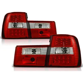 Zadní světlomet LED Zadní světla ČERVENÁ BÍLÁ odpovídá BMW E34 02.88-12.95 SEDAN