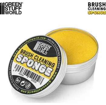 Plastikový model Brush Cleaning Sponge – houbička na čištění štětců