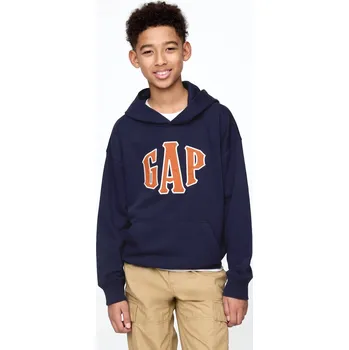 Chlapecká mikina GAP Chlapecké Dětská mikina s logem Gap Modrá 104/110 (2738438)