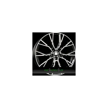Alu kolo AEZ TORONTO 8,5x19 5x112 ET29.00 dark - schwarz glänzend frontpoliert