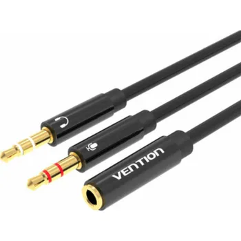 Kabel Vention BBTBY audio splitter Černá