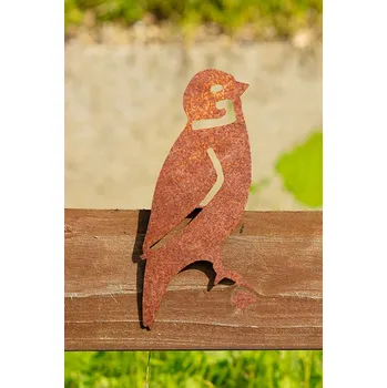 Zahradní dekorace Corgarden Zahradní dekorace VRABEC 4 1060 15 x 5 cm Corten