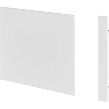 police Dodatková dvířka do polic regálu Pinio Swing široký - bílá