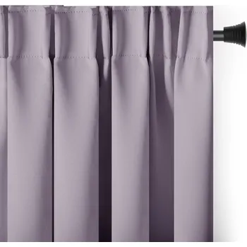 Závěs s multifunkční páskou Blackout 140x175 cm světle fialový, velikost 140x230