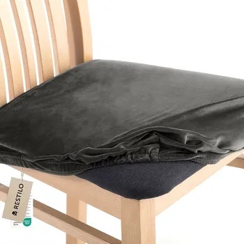 Potah na židli Napínací potah na židli SENTO II 1 ks tmavě šedý