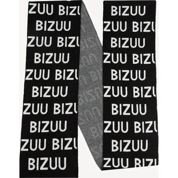 Šála Šála s přídavkem vlny Bizuu LOGGU LOGGU.CZARNY černá 99X, vel. ONE SIZE