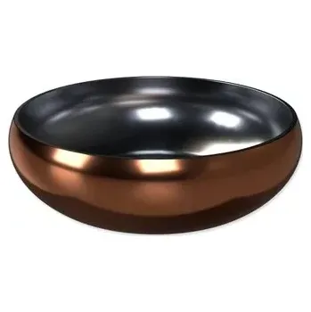 Miska pro psa Miska Dog Fantasy s dvojitou stěnou rosegold 18cm, 1200ml