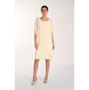 Dámské šaty FRANK LYMAN dámské šaty vanilkové společenské