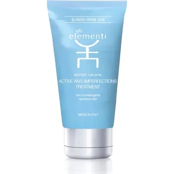 Léčba akné Gli Elementi Active Anti-Imperfections Treatment - Aktivní ošetření proti nedokonalostem pleti gel-krém 50 ml