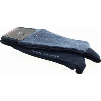 Pánské ponožky TOMMY HILFIGER Pánské ponožky jeans 2 páry 701226104-004-2P-733 Velikost 43/46