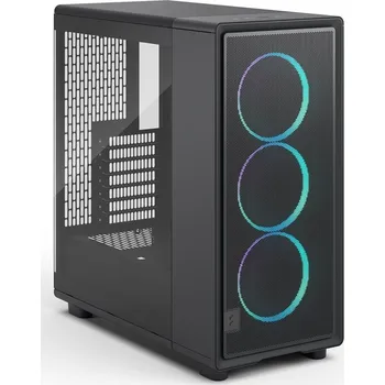 PC skříň Fractal Epoch Midi Tower transparentní Černá