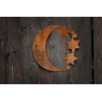 Zahradní dekorace Corgarden Zahradní dekorace MĚSÍC 1068 50 x 50 cm Corten